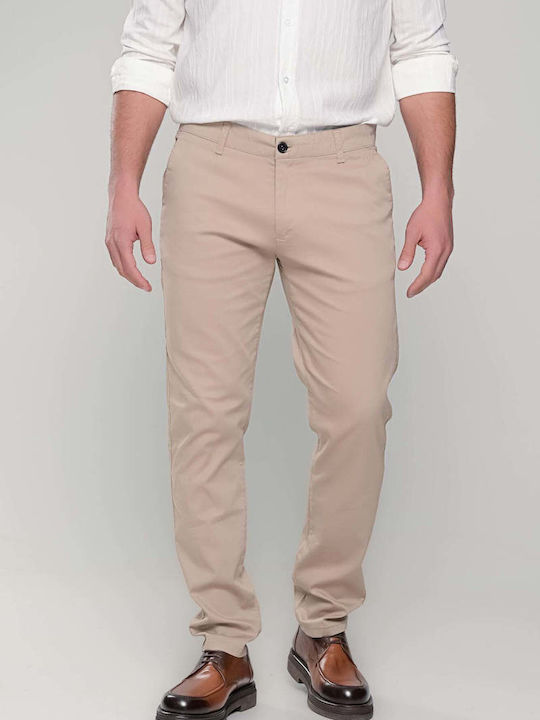 Ben Tailor Παντελόνι Chino Μπεζ