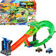 Hot Wheels Dinosaurs Track Monster Truck Track Sharks vs Dinosaurs Dragon Race 1:64 for Ages 4+
