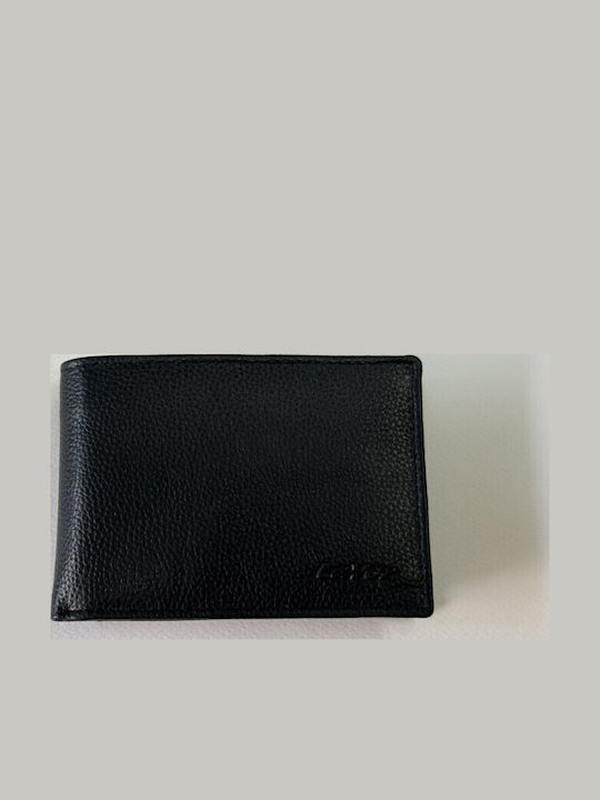 Lavor Δερμάτινο Ανδρικό Πορτοφόλι με RFID Μπλε