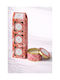 Kaemingk Aromatic Candle in Metal Box Pink 10.5x34cm 3 Pieces