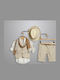 Costumaș Botez Băiat Bej 3009-2 New Life Nl-26-3009-2