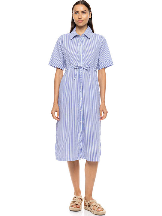 Pink Label Damenbademode Kleid Blau