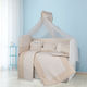 Homeone Baby Bettwäsche-Set Für Krippe Beige 11 Stück