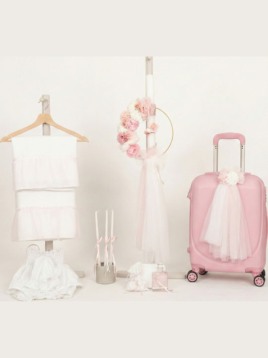 O nounos Taufset mit Blumen Thema