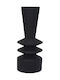 InTheBox ZIK Metal Candle Holder in Black Colour 15x15x55cm
