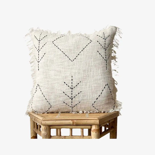 Phos & Gaia Decorative Pillow Case Lilly White 50x50cm
