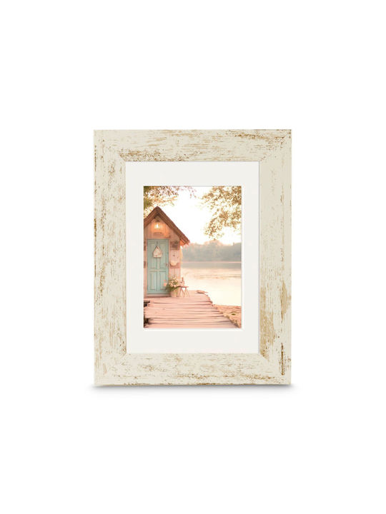 HAMA Plastic Photo Frame With White Frame