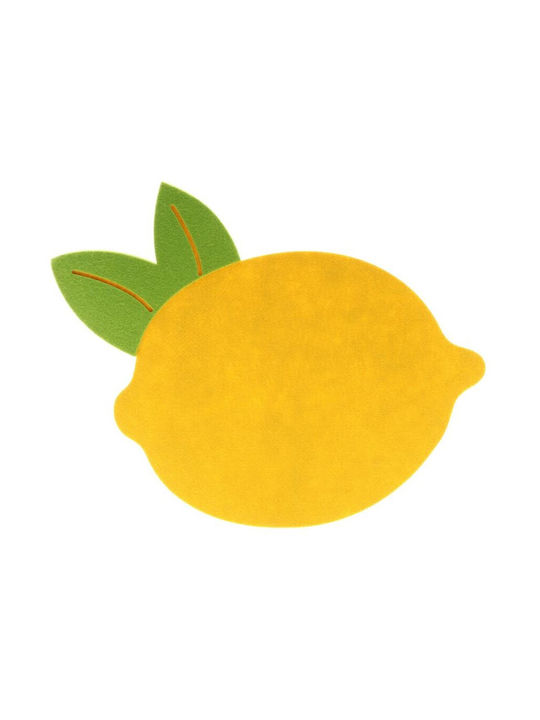 Arti Casa Felt Yellow Placemat 39x37cm
