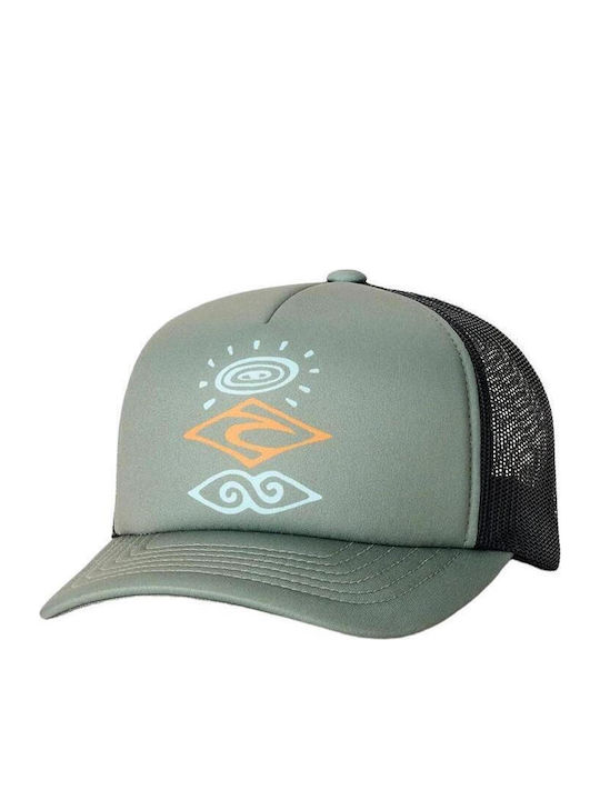 Rip Curl Παιδικό Καπέλο Jockey Trucker Χακί