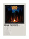 Music Poster Von Fires Greta Van Fleet Ms639 21cm X 30cm Weißes Rahmen Pvc