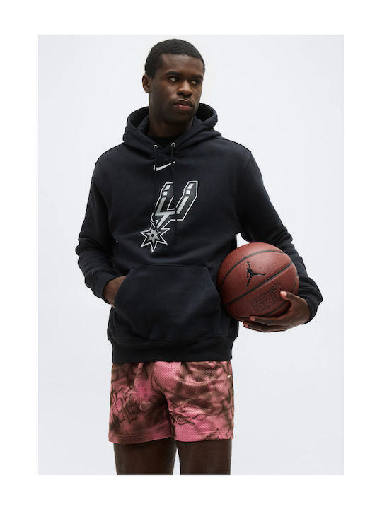 Club Sweatshirt Black with Hood