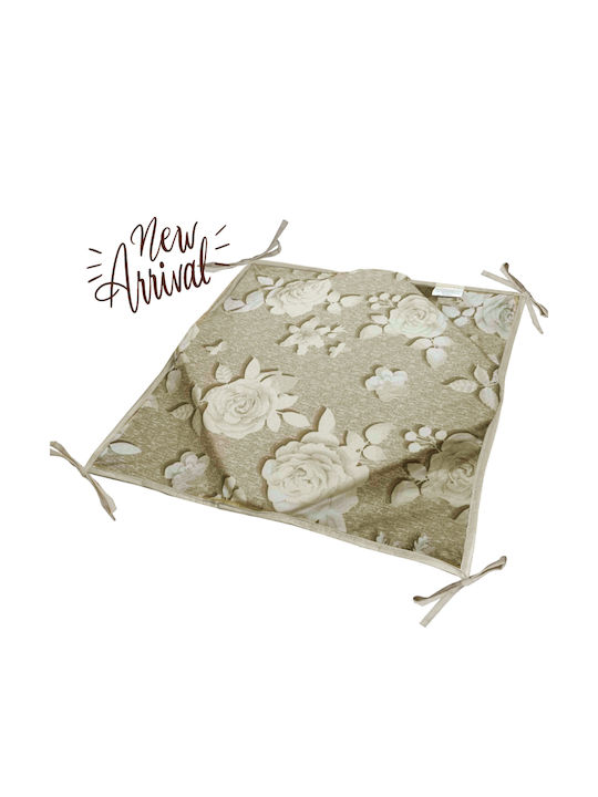 Go Smart Home Garden Chair Cushion Beige 38x38cm
