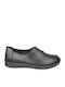 Ανατομικά Γυναικεία Slip-On από Συνθετικό Δέρμα Μαύρα