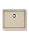 Pyramis Ithaka 1b Undermount Kitchen Sink from Synthetic Granite L50xW40cm