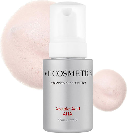 VT Cosmetics Azelaic Acid AHA Serum Für Gesicht Mit AHA Für Aufhellung 70ml