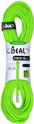 Beal Virus C100V.60.G Dynamic Climbing Rope with Length 60m Green