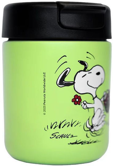 QuyCup Ποτήρι Θερμός 350ml Quy Cup Snoopy Have a nice day