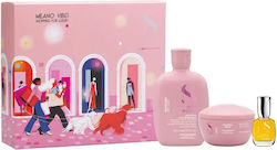 Alfaparf Milano Semi Di Lino Moisture Intensive Hydrating Gift Set Holiday Kit 3 Pcs Alfaparf Milano Semi Di Lino Moisture Intensive Hydrating Gift Set Holiday Kit 3 Pcs
