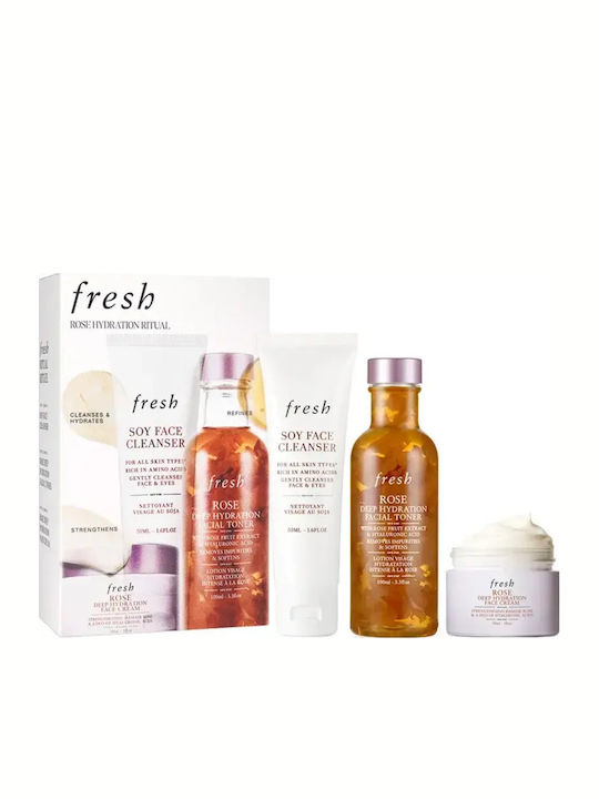 Fresh Rose Hydration Ritual Skincare Set Fresh Rose Hydration Ritual Skincare Set