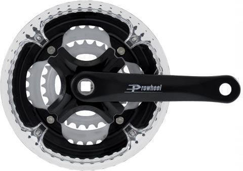 Crankset Prowheel 28 38 48t 170mm Aluminum Protective