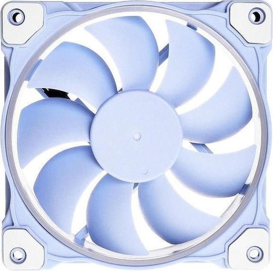 ID-Cooling ZF-12025-BB Вентилатор За Кутия 120мм (2000 Оборота / 55.2 CFM) Без Светодиодно Осветление И Свързване 4-Изводна ШИМ Син