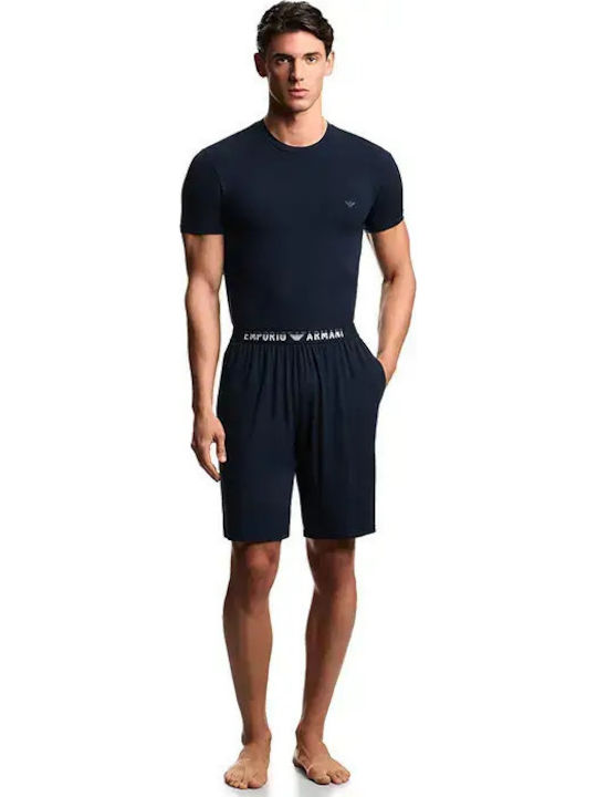 Emporio Armani Summer Men's Pyjama Blue