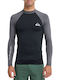 Quiksilver Everyday UPF 50 Men's Long Sleeve Sun Protection Shirt Black