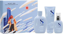 Alfaparf Milano Semi Di Lino Density Holiday Kit Gift Set Thin Delicate Hair Alfaparf Milano Semi Di Lino Density Holiday Kit Gift Set Thin Delicate Hair