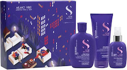 Alfaparf Milano Semi Di Lino Blonde Holiday Kit 3 Pcs Gift Set Blonde Balayage Hair