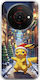 Xmas Cartoons Pikachu Zte Blade A76 5g Flexible TPU Transparent Silicone