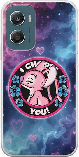 Husă I Choose You Roz Motorola Moto G06 TPU Flexibil Silicon Transparent