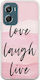 Love Laugh Live Motorola Moto G06 Flexible TPU Transparent Silicone