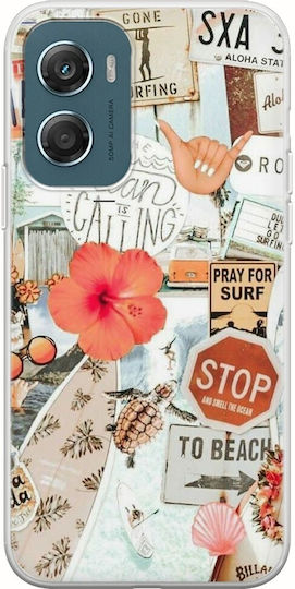 Surfing Motorola Moto G06 Flexible TPU Transparent Silicone