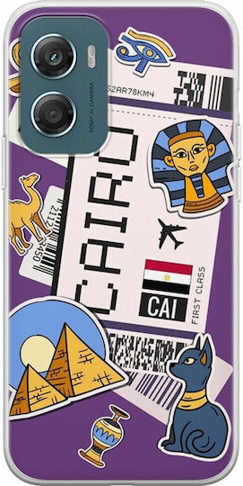 Ticket To Cairo Motorola Moto G06 Husa Telefon Transparentă Din Silicon Flexibilă