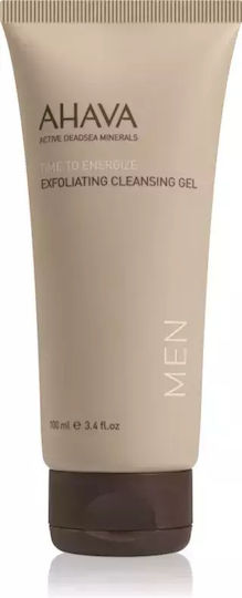 Ahava Time To Energize Men Ексфолиращ Почистващ Гел 100 Мл