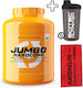 Scitec Nutrition Jumbo Hardcore 3060g Brittle White Chocolate & Scitec Nutrition Shaker 700ml Red & Katerelos Fitness Sports Towel 100x50cm Red Black Custom Bundle