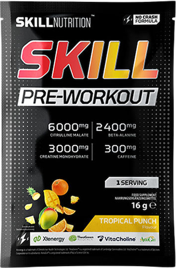 Skill Nutrition Суплемент Предтренировъчен 16гр Sour Gummies