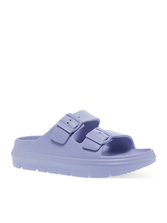 Parex Women's Flat Purple Sandals