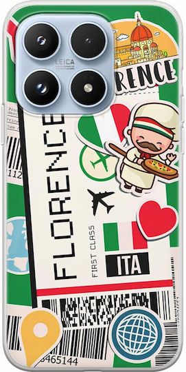 Ticket To Florence Xiaomi 17 5g Гъвкав TPU Прозрачен Силикон