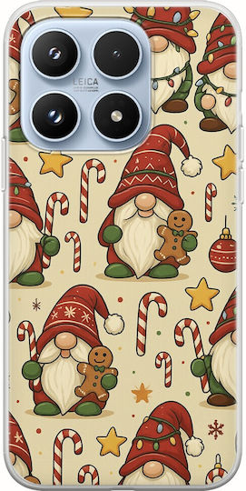 Festive Friends Gnome Xiaomi 17 5g Гъвкав TPU Прозрачен Силикон