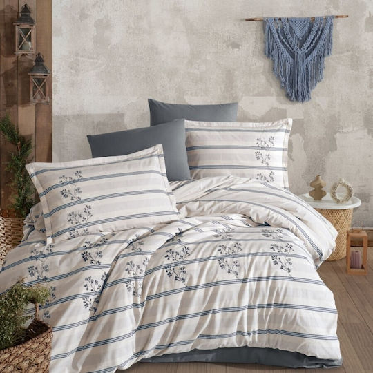 Clasy Home Set Huse Pentru Pilote Dublu Eva 200x220cm Bej
