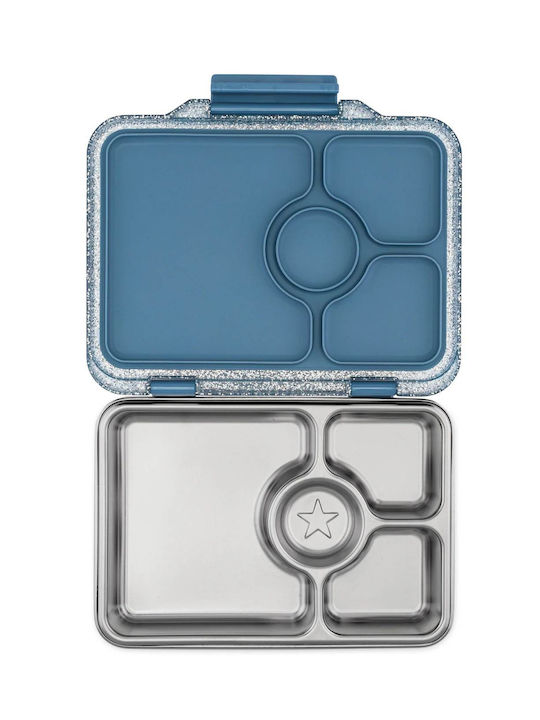 Yumbox Recipient De Mâncare Inox Gri 22.8x17.8cm