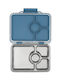 Yumbox Recipient De Mâncare Inox Gri 22.8x17.8cm