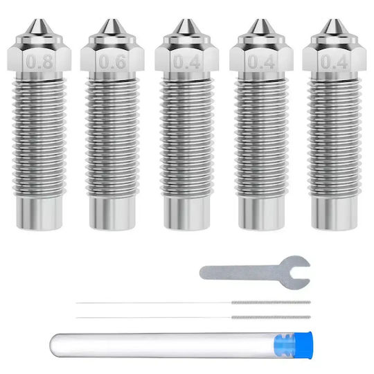 Elegoo Neptune 4 Max 4 Plus Mehrgrößen Gehärteter Stahl Düse Kit