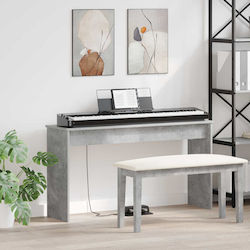 Vidaxl Βάση Πληκτρολογίου Σκυρόδεμα Γκρι 120 X 32 X 64 Εκ