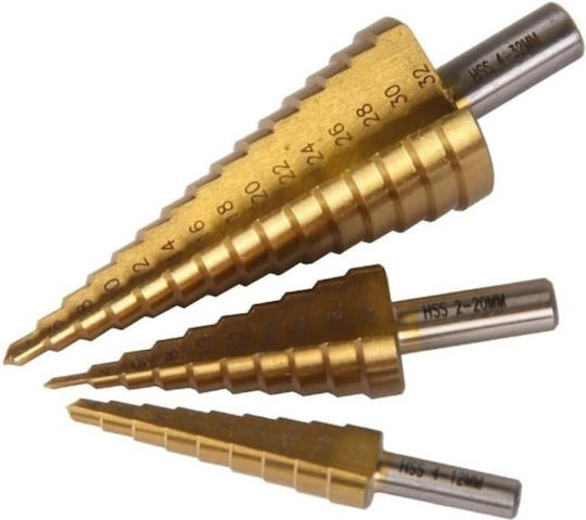 Kegelfräser Set Metall 3 Stück Z-Tools Zln9754