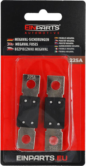 Set Siguranțe Megaval 225a Einparts 2 Bucăți Sisteme Audio 12v 24v