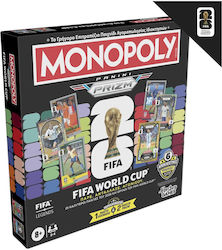 Επιτραπέζιο Παιχνίδι Monopoly Panini Prizm: FIFA World Cup για 2-4 Παίκτες 8+ Ετών Hasbro