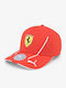 Puma X Scuderia Ferrari Charles Leclerc Team Baseball Cap Red