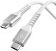 Spigen USB 2.0 Cable USB-C Male - USB-C 100W PD White 1m ACA11102